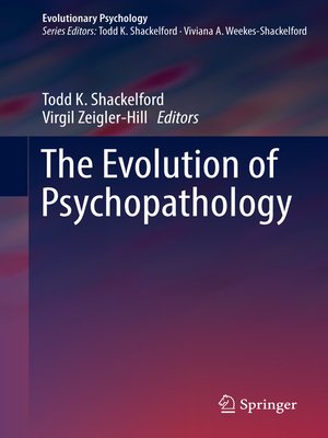 cover image of The Evolution of Psychopathology